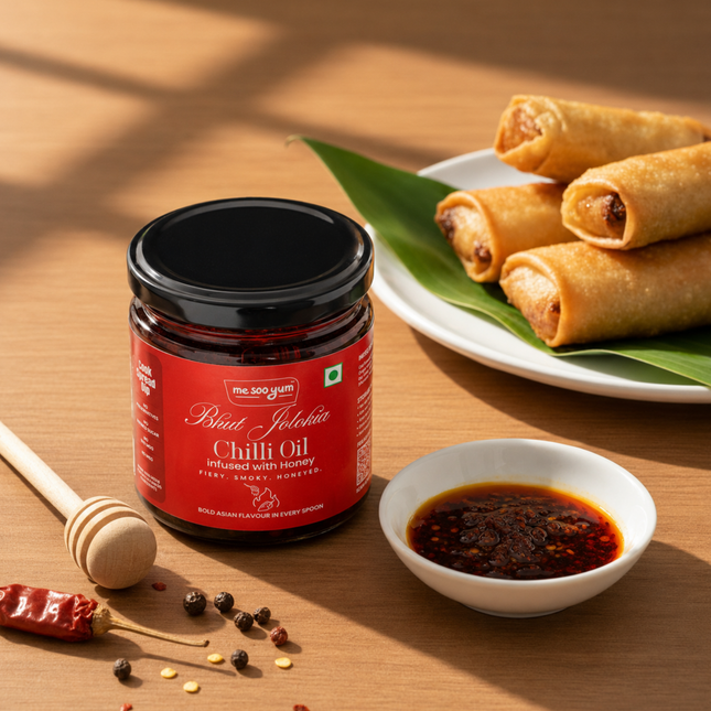 Bhut Jolokia Chilli Oil Infused with Honey