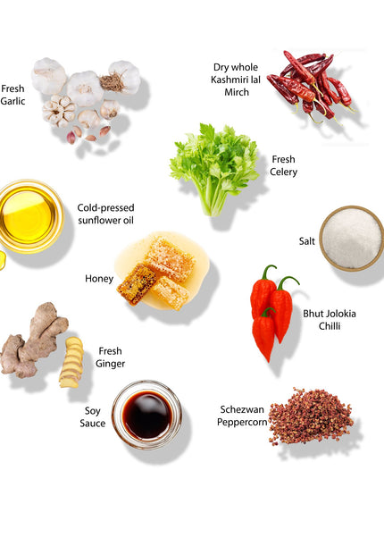Bhut Jolokia Chilli Oil Infused with Honey