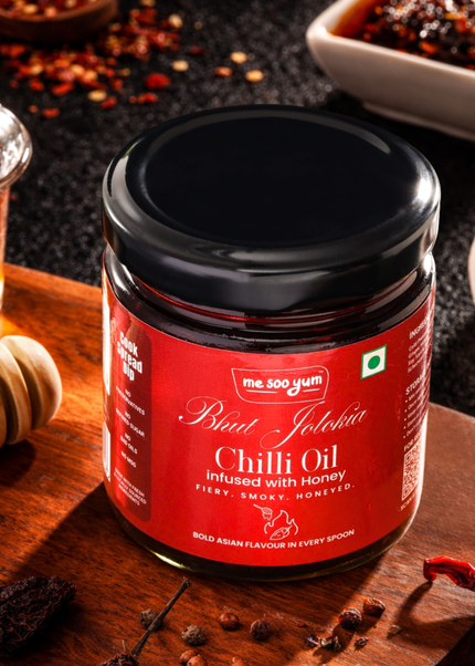 Bhut Jolokia Chilli Oil Infused with Honey