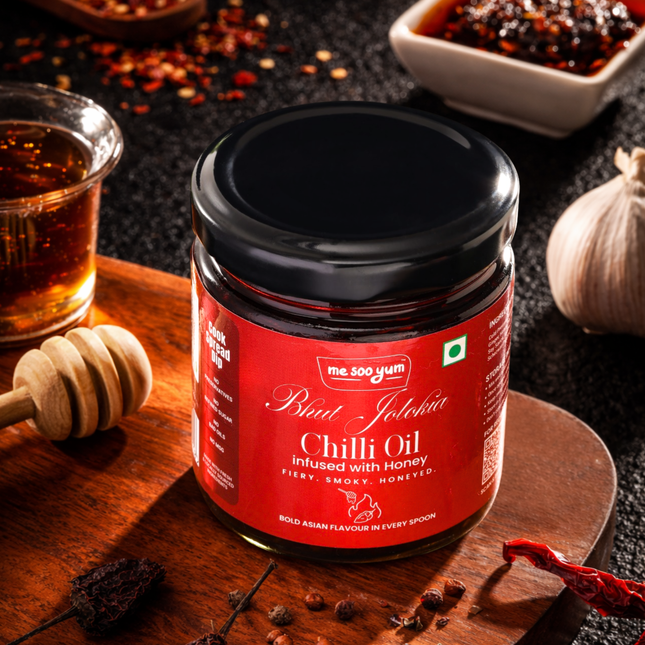 Bhut Jolokia Chilli Oil Infused with Honey