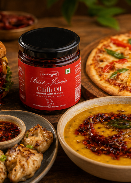 Bhut Jolokia Chilli Oil Infused with Honey