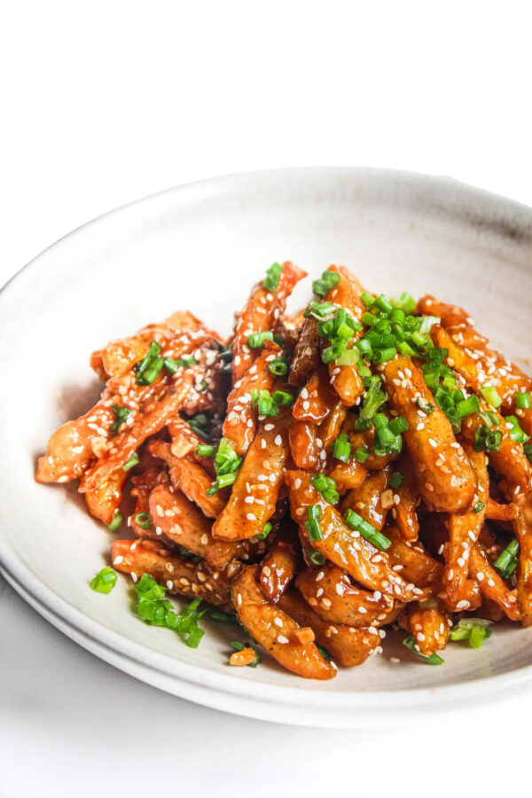 Guilt Free Honey Chilli Potatoes