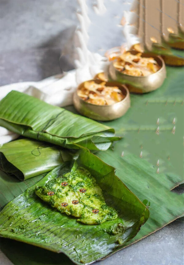 Herby Banana Leaf Salmon